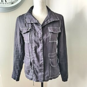 Johnny Was Pete & Greta 100% Linen Jacket